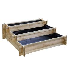 <strong>Carré Potager sur 3 Hauteurs</strong><br/> - 395 litres - Lipsi