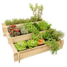 <strong>Carré Potager sur 3 Hauteurs</strong><br/> - 395 litres - Lipsi